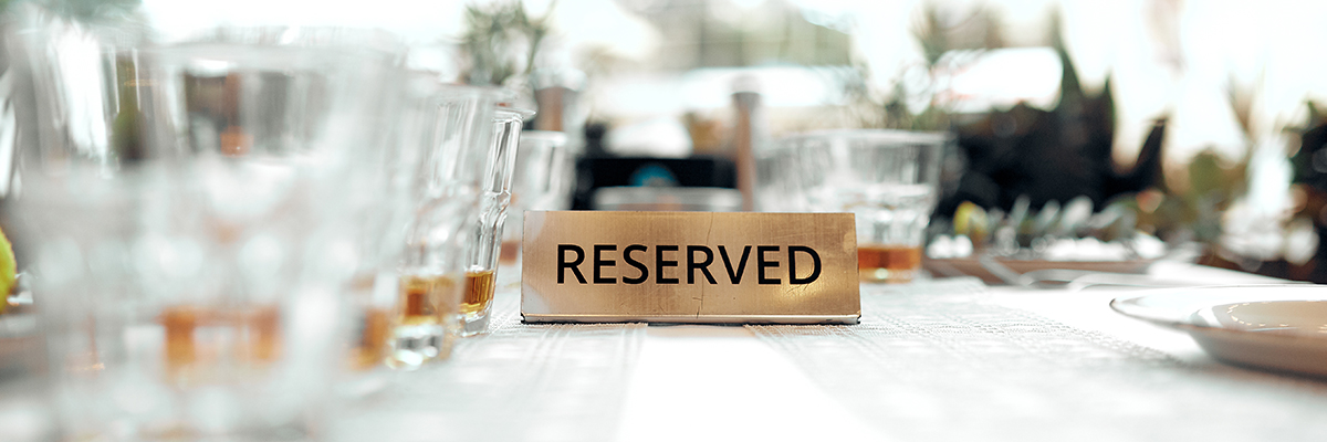 Reserve Your Date Reserve Your Date